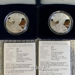 (Lot of 27) 1986-2008, 2010, 2011 Proof American Silver Eagles
