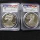 Lot Of (2) 1996-p Proof Silver Eagle Pcgs Pr69 Dcam Ashley & Cameron Signed