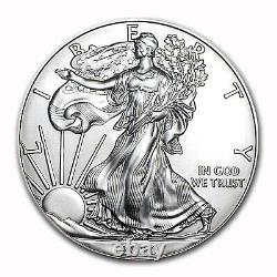 Lot of 2 2020 $1 American Silver Eagle Brilliant Uncirculated