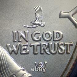 Lot of 2 2025 (W) $1 American Silver Eagles withEagle Privy 1 oz BU 500K Minted