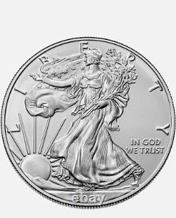 Lot of 3 American Silver Eagle 1 oz BU Random Year