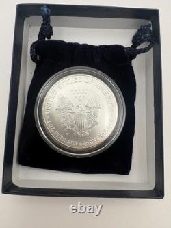 Lot of 3 Silver Eagles 2006-2008 (0.99 Silver, Uncirc, OGP with COA) Box I