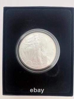 Lot of 3 Silver Eagles 2006-2008 (0.99 Silver, Uncirc, OGP with COA) Box I