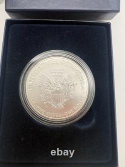 Lot of 3 Silver Eagles 2006-2008 (0.99 Silver, Uncirc, OGP with COA) Box I