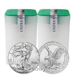 Lot of 40 2024 $1 American Silver Eagle 1 oz BU