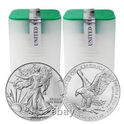 Lot of 40 2025 $1 American Silver Eagle 1 oz BU