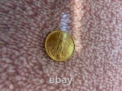 Lot of 4 1/10 oz Gold American Eagle One Tenth Ounce $5 Coin Brilliant BU