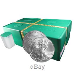 Lot of 500 2011 (S) $1 American Silver Eagle 1 oz Sealed Monster Box