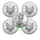 Lot Of 5 2013 1 Oz American Eagle. 999 Fine Silver Bu Coin Brand New