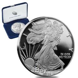 Lot of 5 2016-W 1 oz Proof Silver American Eagle 30th Anniversary withBox &