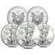 Lot Of 5 2019 1 Oz Silver American Eagle $1 Coin Bu