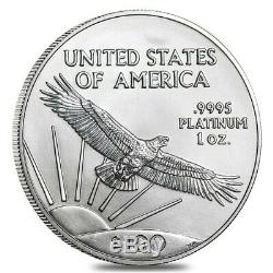 Lot of 5 2020 1 oz Platinum American Eagle $100 Coin BU