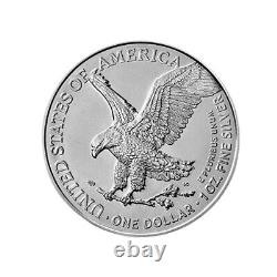 Lot of 5 2022 $1 American Silver Eagle 1 oz BU