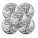 Lot Of 5 2023 American 1 Oz. 999 Fine Silver Eagle $1 Coin Bu-in Stock