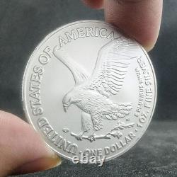 Lot of 5. 2024 1 oz. 999 Fine Silver American Eagle $1 Coin BU