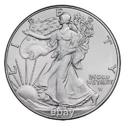 Lot of 5 Coins 2023 1 oz American Silver Eagle BU US Mint Silver