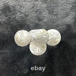Lot of 5 Silver 2023 American Eagle 1 oz. Fine. 999 US oz Coins
