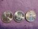 Lot Of Three 2016 1 Oz Silver American Eagle Coins Unc