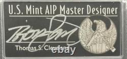 Mint! Burnished 2017 (W) $1 Silver Eagle FS PCGS SP70 Master Designer Cleveland