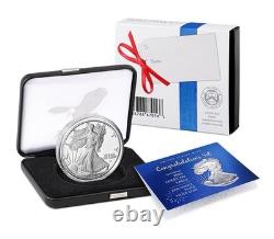 PRESALE 2025-W $1 1-oz Proof American Silver Eagle Congratulations Set Box