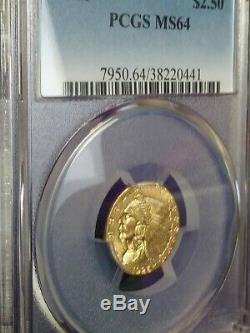 Pcgs ms64 1926 gold indian head quarter eagle us gold coin $2.50 beautiful mint