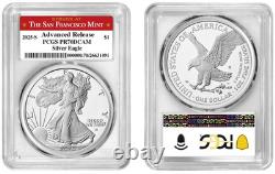 Pre 2025 S Silver Eagle Dollar $1 PCGS PR70DCAM Advanced Release #98