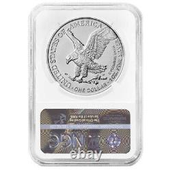 Presale 2023 (W) $1 American Silver Eagle 3pc Set NGC MS70 FDI ALS Label Red W