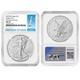 Presale 2025 (p) $1 1-oz American Silver Eagle First Eagle Privy Ngc Ms70 F