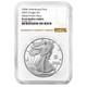 Presale 2025-s Proof $1 American Silver Eagle Navy Privy Ngc Pf69uc Brown