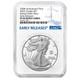 Presale 2025-s Proof $1 American Silver Eagle Navy Privy Ngc Pf69uc Er Blue