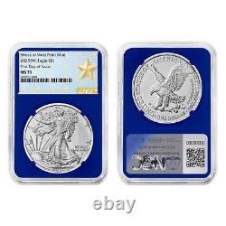 Presale 2025 (W) $1 American Silver Eagle 3pc Set NGC MS70 FDI West Point S