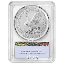 Presale 2025-W Burnished $1 American Silver Eagle PCGS SP69 FS Flag Label