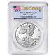 Presale 2025-w Proof $1 American Silver Eagle Congratulations Set Pcgs Pr69