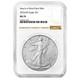 Presale 2026 (w) $1 American Silver Eagle Ngc Ms70 Brown Label