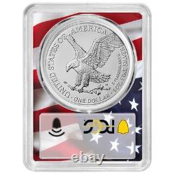 Presale 2026 (W) $1 American Silver Eagle PCGS MS70 FS Flag Frame