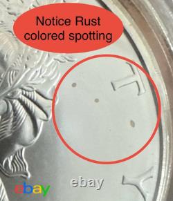RARE ERROR COIN 2003 PCGS MS68 Collectors Club Edition American Silver Eagle