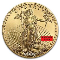 Random Year 1/4 oz Gold American Eagle $10 Coin BU IN STOCK