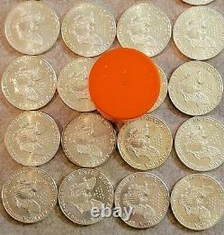 Roll 20 plus 1 BU 1986 American Silver Eagle 21 Coins Orange Tube $1 U. S. Mint