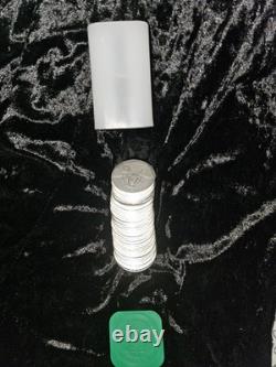 Roll Of 20 Silver Eagles. Type 1