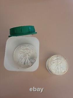 Roll of 20 $1 American Silver Eagle 1 oz