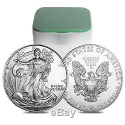 Roll of 20 2005 1 oz Silver American Eagle $1 Coin BU (Lot, Tube of 20)