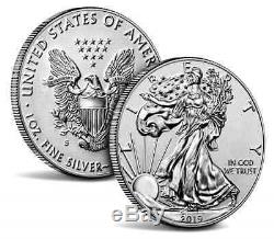 SF Mint 1oz 2019-S 999 AM. SILVER EAGLE ENHANCED REVERSE PROOF $1 COIN withCOA