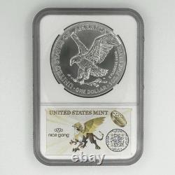 SHIPS FAST 2025(P) Silver Eagle Eagle Privy One of First 50,000 MS70 8th Era