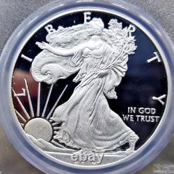 Silver American Eagle-West Point Mint-PCGS-FS-PR70DCAM-Slabed US Flag Blue Label