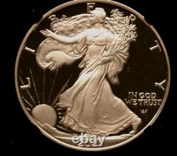 Silver Eagle Proof NGC Type 2 PF70 WestPoint Mint Hand Signed First Day of Issue