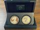 Slight Flaw 2012 American Eagle San Francisco Two-coin Silver Proof Set