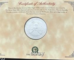 Special Edition 2000 Millennium Series US Silver Eagle? Withserial numbers