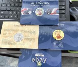 Special Edition 2000 Millennium Series US Silver Eagle? Withserial numbers