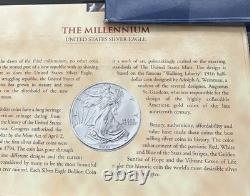 Special Edition 2000 Millennium Series US Silver Eagle? Withserial numbers
