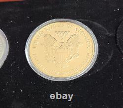 The 2004 Ultimate Silver Eagle Collection Box & COA The Morgan Mint